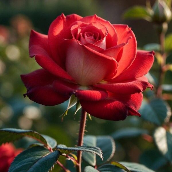 Red Pink Bi-Color Rose Plant – Premium Gradient Live Rose