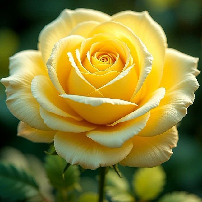 yellow rose plant