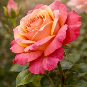 Peach Blush Hybrid Tea Rose Plant