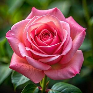 pink rose plant