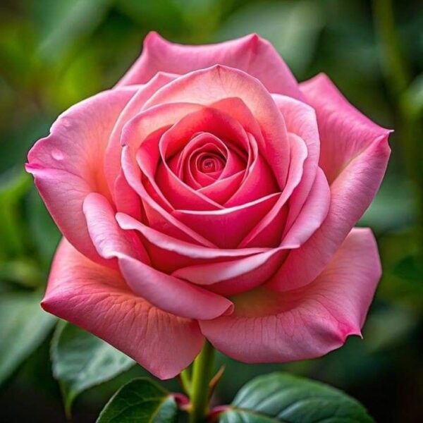 pink rose plant