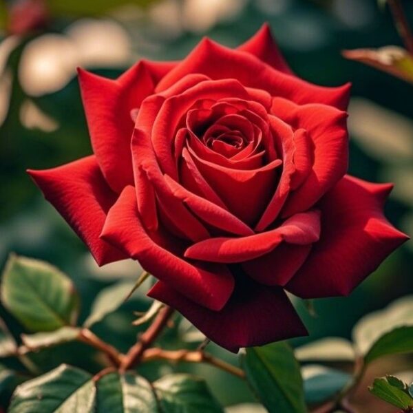 Red Rose Plant (Desi Gulab) – Live Flowering Plant
