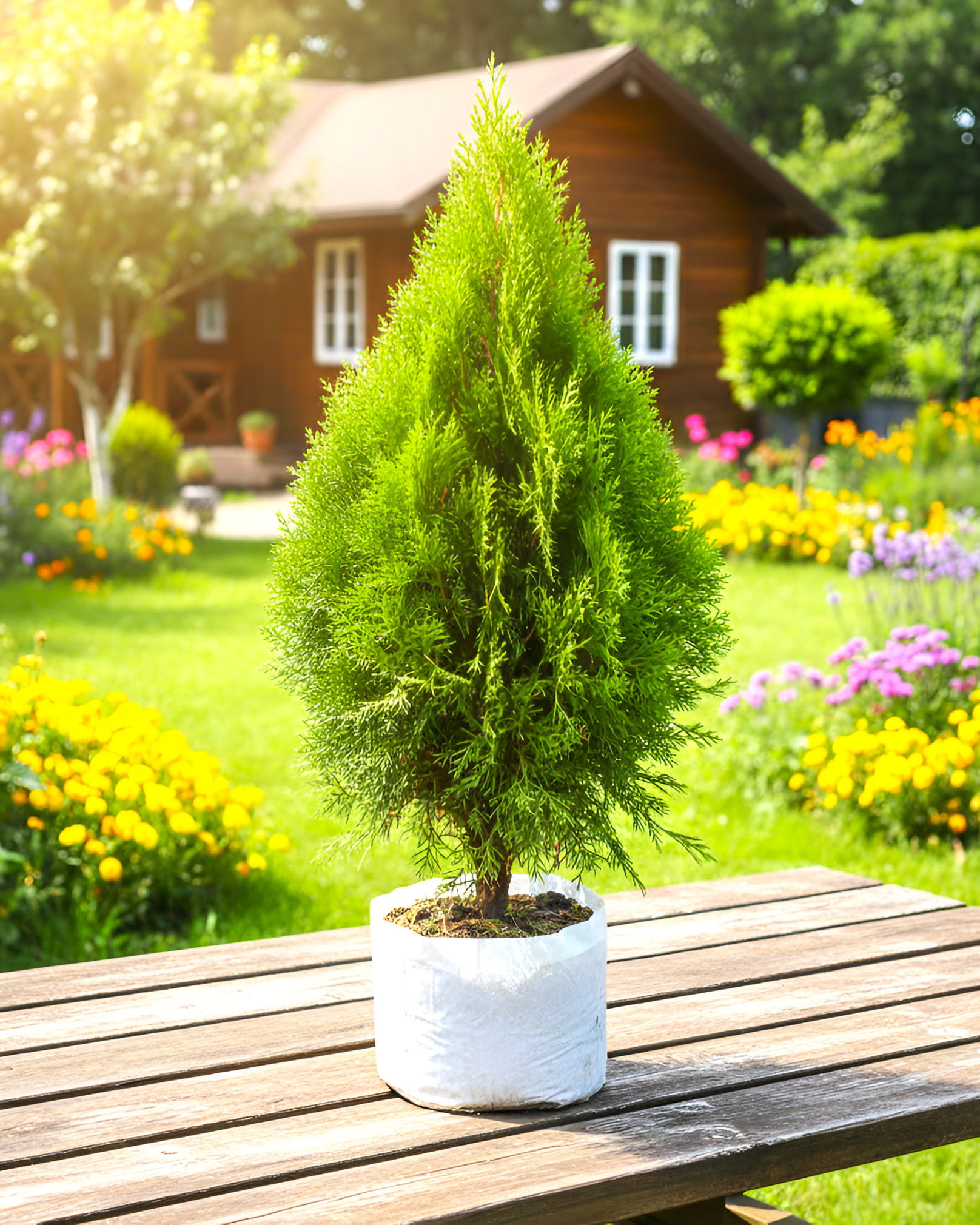 Golden Thuja Plant
