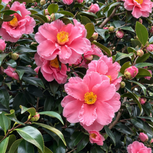 Single Pink Camellia Plant – Elegant Evergreen Flowering Camellia for Garden & Balcony - Image 2
