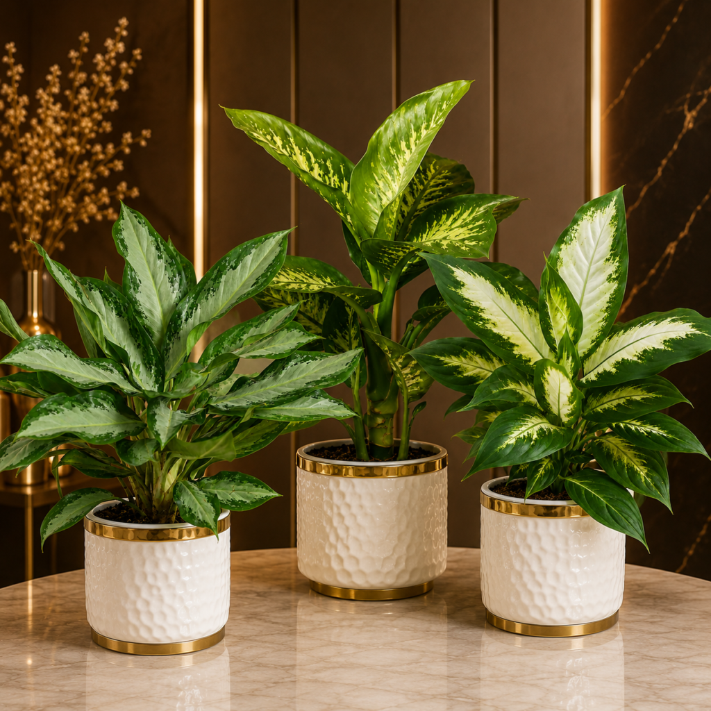 Premium Indoor Foliage Trio
