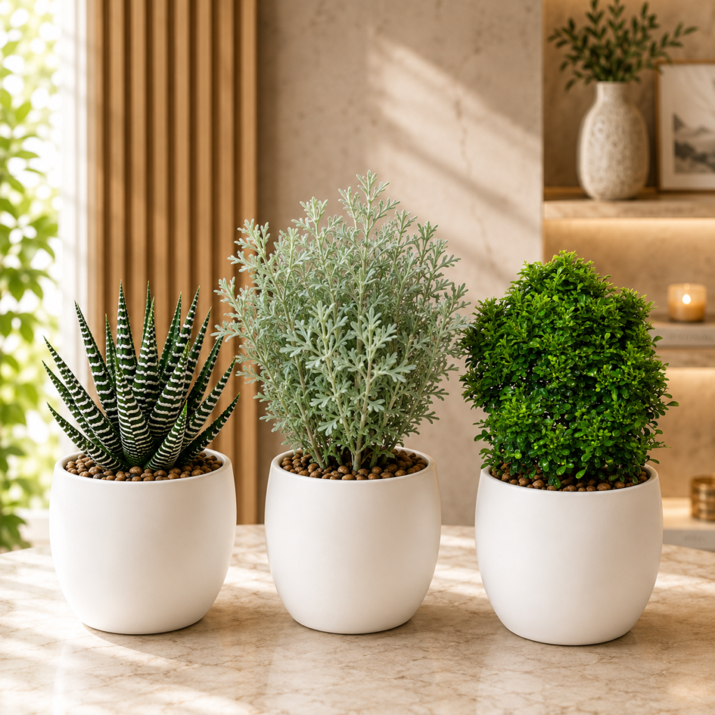 Premium Textural Plant Trio