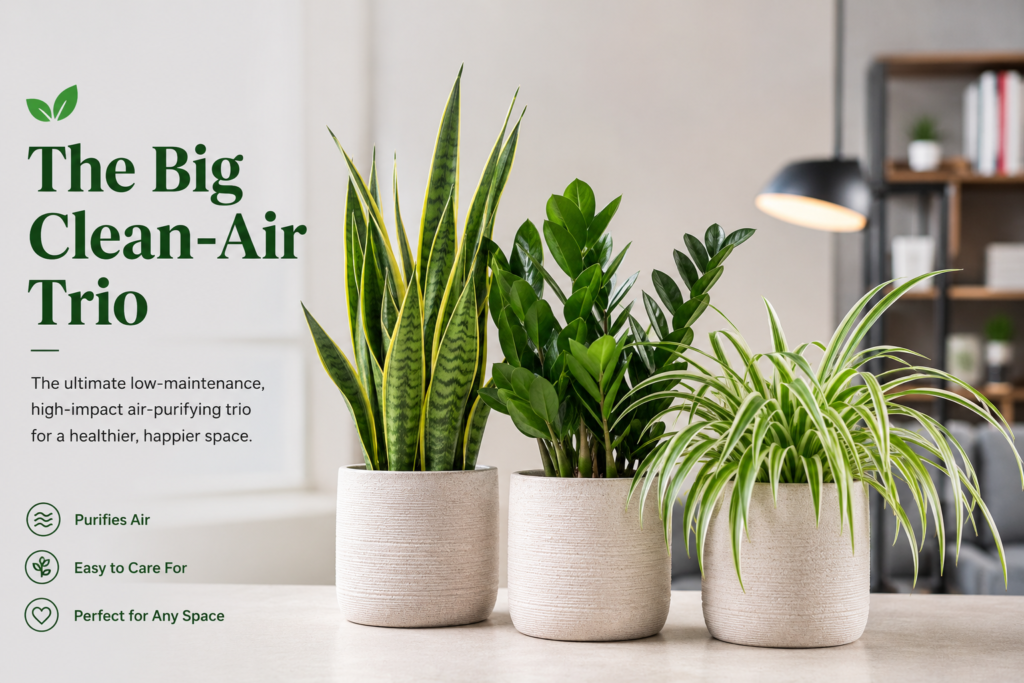 The Big Clean-Air Trio