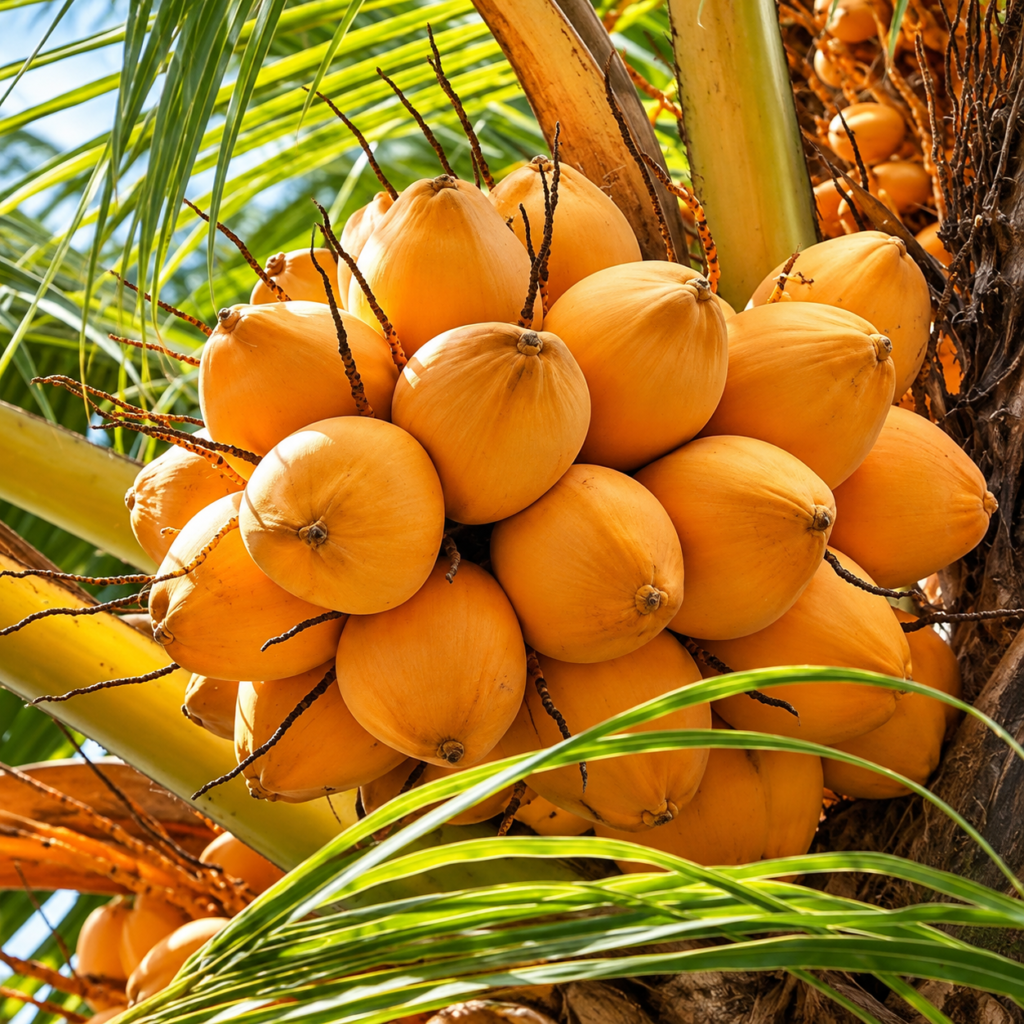 Kerala Chowghat Orange Dwarf Coconut Plant